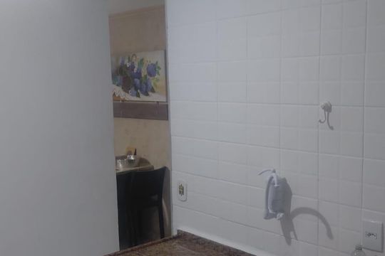 Banheiro de apartamento à venda com 2 quartos, 48m² em Baeta Neves, São Bernardo do Campo