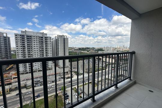 Varanda da Sala de apartamento para alugar com 2 quartos, 48m² em Nova Aldeinha, Barueri