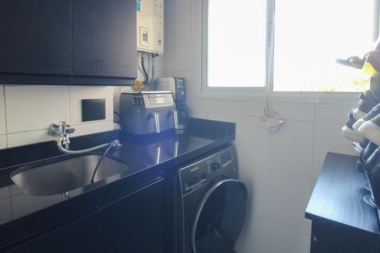 Área de Serviço de apartamento à venda com 2 quartos, 55m² em Jaguaré, São Paulo