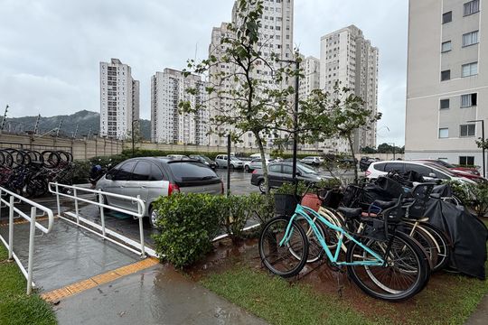Área comum de apartamento para alugar com 2 quartos, 50m² em Castelo, Santos