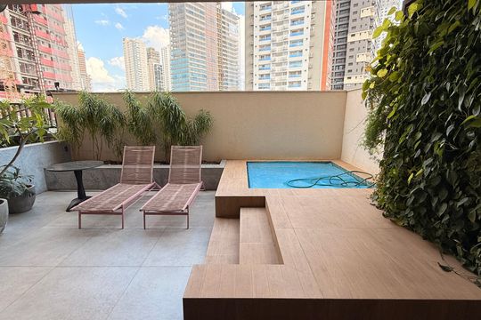 Área comum de apartamento à venda com 3 quartos, 137m² em Setor Bueno, Goiânia