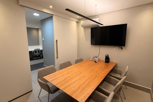 Área comum de apartamento à venda com 3 quartos, 137m² em Setor Bueno, Goiânia