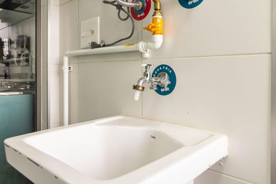Área de Serviço de apartamento para alugar com 3 quartos, 63m² em Pompeia, São Paulo