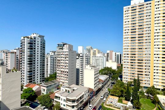 Vista da Varanda de kitnet/studio para alugar com 1 quarto, 24m² em Pinheiros, São Paulo