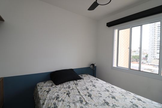 Quarto de apartamento para alugar com 2 quartos, 35m² em Vila Ema, São Paulo