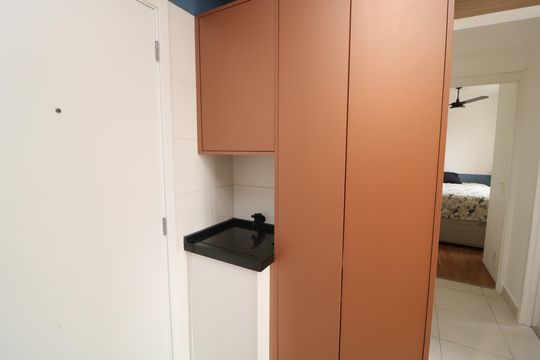 Área de Serviço de apartamento para alugar com 2 quartos, 35m² em Vila Ema, São Paulo
