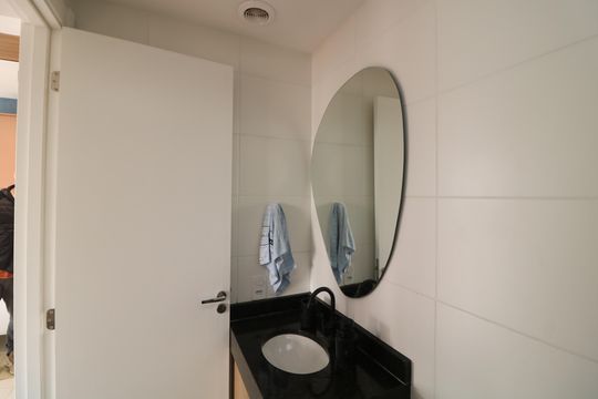 Banheiro de apartamento para alugar com 2 quartos, 35m² em Vila Ema, São Paulo