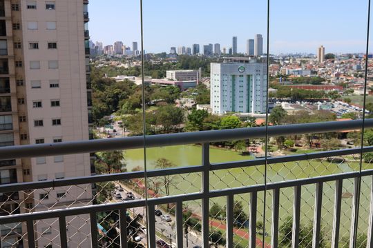 Vista de apartamento à venda com 2 quartos, 105m² em Jardim Tupanci, Barueri