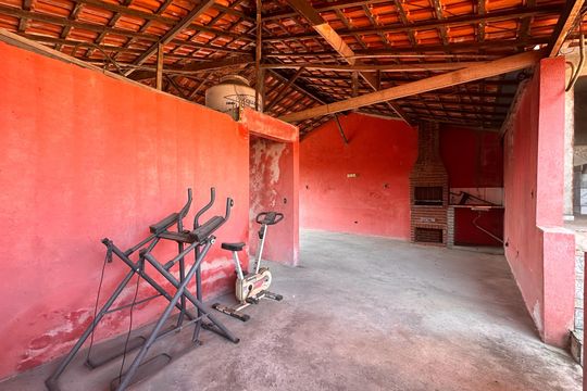 Área de Churrasco de casa à venda com 5 quartos, 300m² em Alvarenga, São Bernardo do Campo