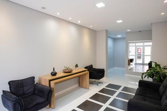 Hall de entrada de apartamento à venda com 2 quartos, 69m² em Fundação, São Caetano do Sul
