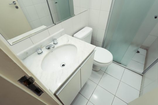 Banheiro de apartamento para alugar com 3 quartos, 94m² em Vila Mariana, São Paulo