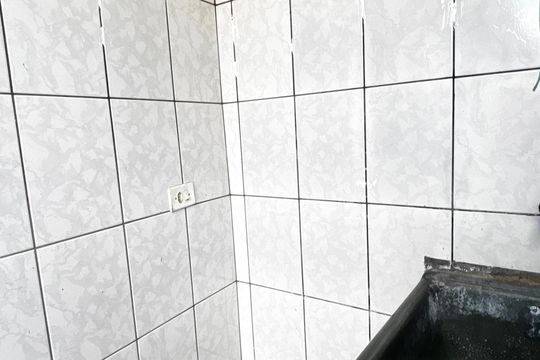 Área de Serviço de casa para alugar com 1 quarto, 55m² em Jardim Utinga, Santo André