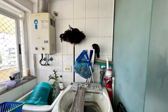 Área de Serviço de apartamento à venda com 3 quartos, 74m² em Barra Olímpica, Rio de Janeiro