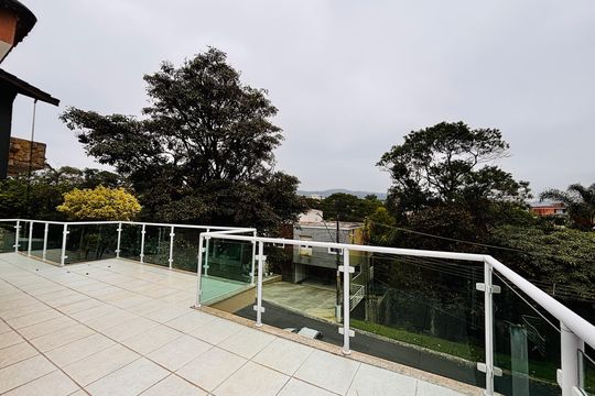 Vista varanda quarto 1 de casa de condomínio à venda com 4 quartos, 373m² em Tarumã, Barueri
