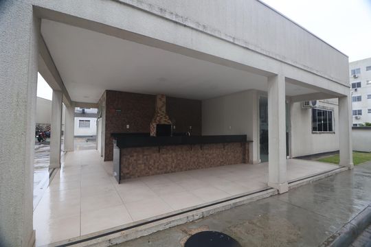 Área comum - Churrasqueira de apartamento à venda com 2 quartos, 40m² em Mato Grande, Canoas