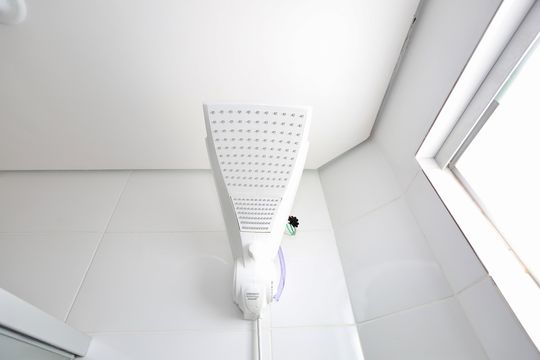 Banheiro Social de apartamento à venda com 3 quartos, 60m² em Europa, Contagem