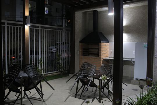 Área comum - Churrasqueira de apartamento para alugar com 2 quartos, 41m² em Parada Xv de Novembro, São Paulo