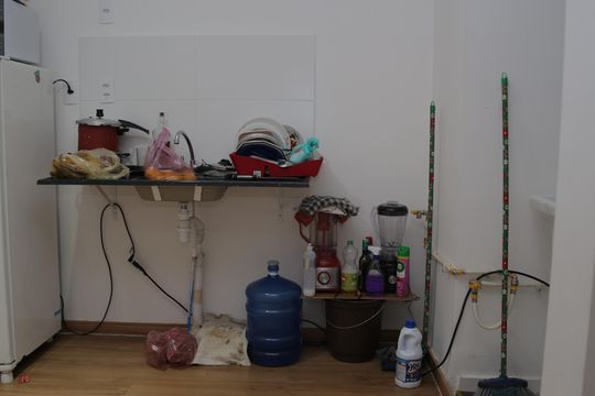 Cozinha  de apartamento para alugar com 2 quartos, 41m² em Parada Xv de Novembro, São Paulo