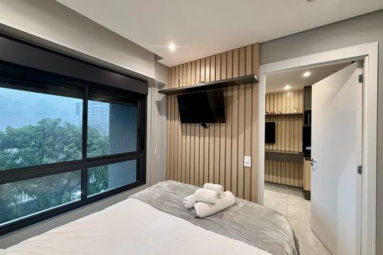 Suíte  de apartamento para alugar com 1 quarto, 30m² em Brooklin, São Paulo
