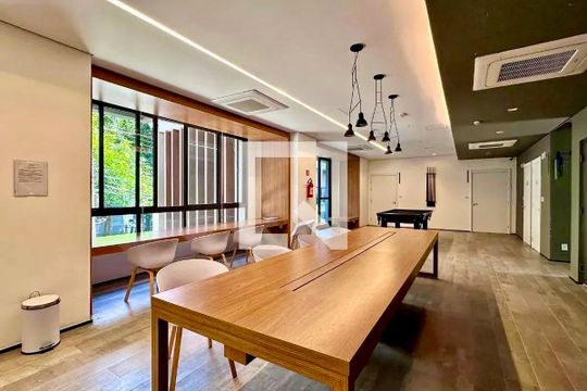 Coworking  de apartamento para alugar com 1 quarto, 30m² em Brooklin, São Paulo