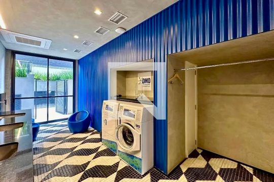 Lavanderia  de apartamento para alugar com 1 quarto, 30m² em Brooklin, São Paulo