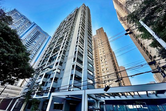 Fachada  de apartamento para alugar com 1 quarto, 30m² em Brooklin, São Paulo