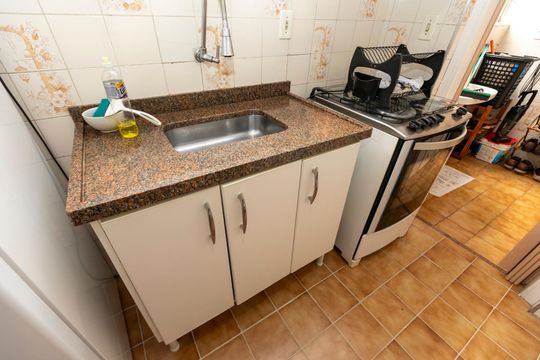 ÁREA DE SERVIÇO de apartamento à venda com 1 quarto, 50m² em Centro, Campinas