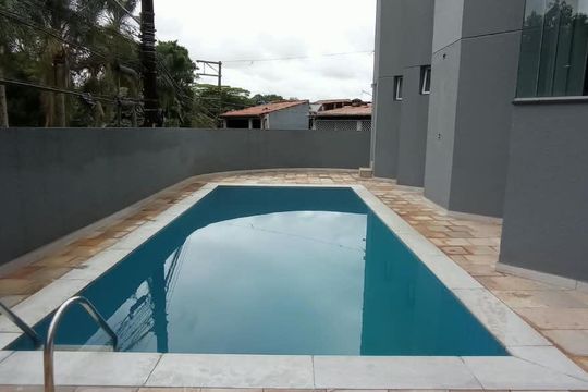 Piscina de apartamento para alugar com 3 quartos, 65m² em Campanário, Diadema