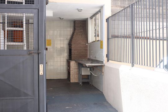 Área comum - Churrasqueira de apartamento à venda com 3 quartos, 62m² em Fundação, São Caetano do Sul