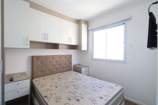 Quarto 1 de apartamento para alugar com 2 quartos, 37m² em Água Branca, São Paulo