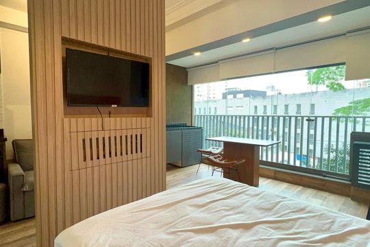 Quarto de kitnet/studio para alugar com 1 quarto, 37m² em Jardim Paulista, São Paulo