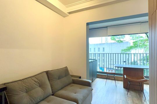 Sala de kitnet/studio para alugar com 1 quarto, 37m² em Jardim Paulista, São Paulo