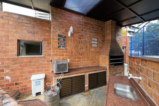 Área comum - Churrasqueira de apartamento para alugar com 3 quartos, 103m² em Barra da Tijuca, Rio de Janeiro