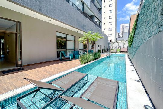 Área comum - Piscina de kitnet/studio à venda com 1 quarto, 24m² em Tatuapé, São Paulo