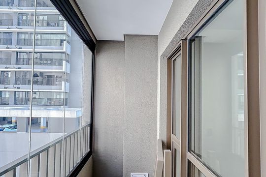 Varanda de kitnet/studio à venda com 1 quarto, 24m² em Tatuapé, São Paulo