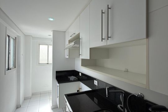 Cozinha e Área de Serviço de apartamento à venda com 2 quartos, 90m² em Baeta Neves, São Bernardo do Campo