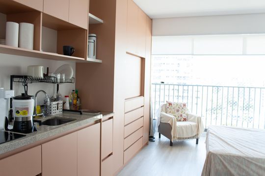 Kitnet/Studio para alugar com 1 quarto, 24m² em Santo Amaro, São Paulo