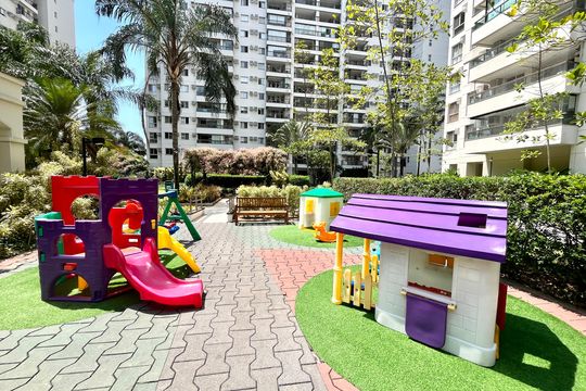 Área comum - Playground de apartamento para alugar com 2 quartos, 79m² em Barra Olímpica, Rio de Janeiro