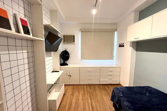 Quarto de apartamento para alugar com 2 quartos, 79m² em Barra Olímpica, Rio de Janeiro