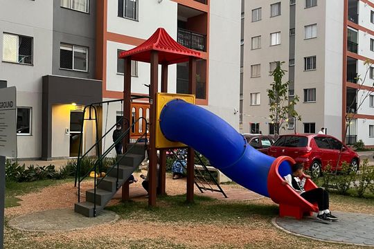 Área externa de apartamento para alugar com 2 quartos, 35m² em Jaguaré, São Paulo