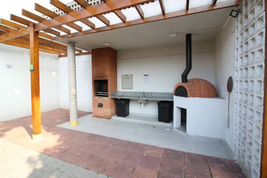 Área comum - Churrasqueira de apartamento para alugar com 1 quarto, 37m² em Centro, Osasco