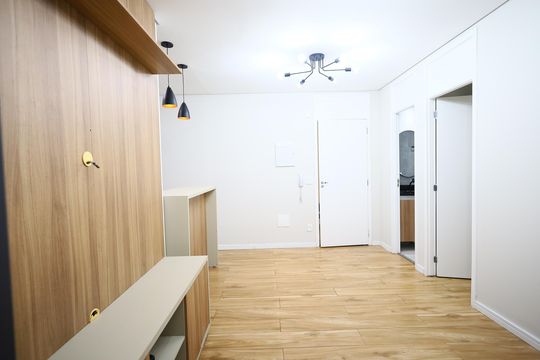 Sala de apartamento para alugar com 1 quarto, 37m² em Centro, Osasco