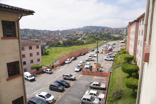 Vista da sala de apartamento para alugar com 2 quartos, 50m² em Jardim São Paulo, São Paulo