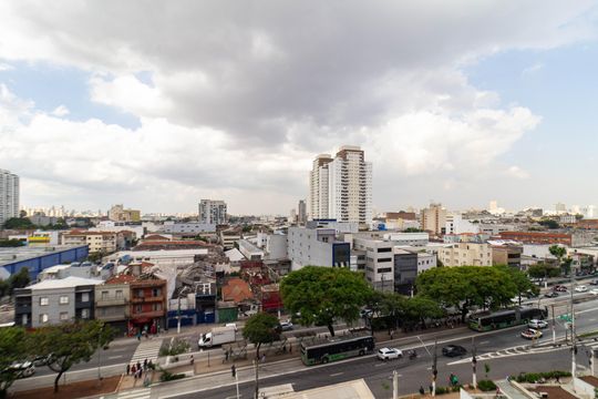 Vista da Varanda de apartamento para alugar com 1 quarto, 34m² em Bom Retiro, São Paulo