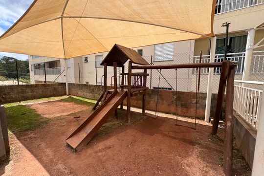 Área comum - Playground de apartamento para alugar com 2 quartos, 55m² em Jardim Rio das Pedras, Cotia