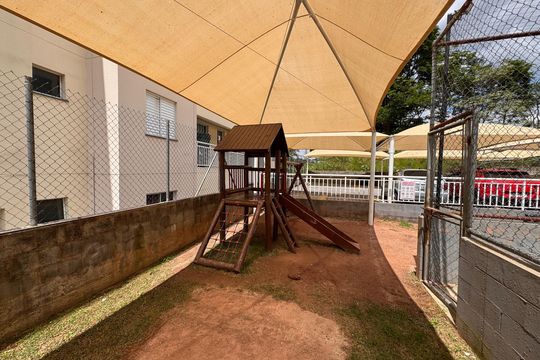 Área comum - Playground de apartamento para alugar com 2 quartos, 55m² em Jardim Rio das Pedras, Cotia