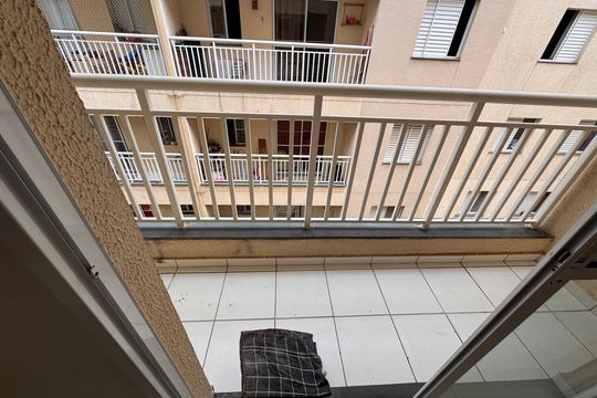 Vista da Sacada de apartamento para alugar com 2 quartos, 55m² em Jardim Rio das Pedras, Cotia