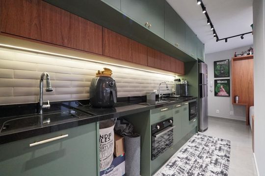 Cozinha de apartamento à venda com 2 quartos, 55m² em Vila Mariana, São Paulo