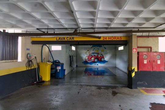 Área comum - Lava Car de apartamento à venda com 3 quartos, 61m² em Tingui, Curitiba