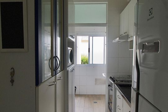 Cozinha de apartamento à venda com 3 quartos, 61m² em Tingui, Curitiba